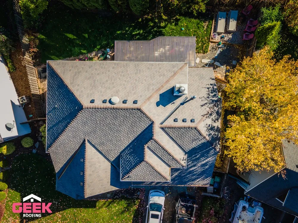 Slide of Geek Roofing