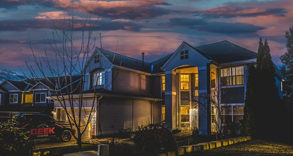 Slide of Geek Roofing