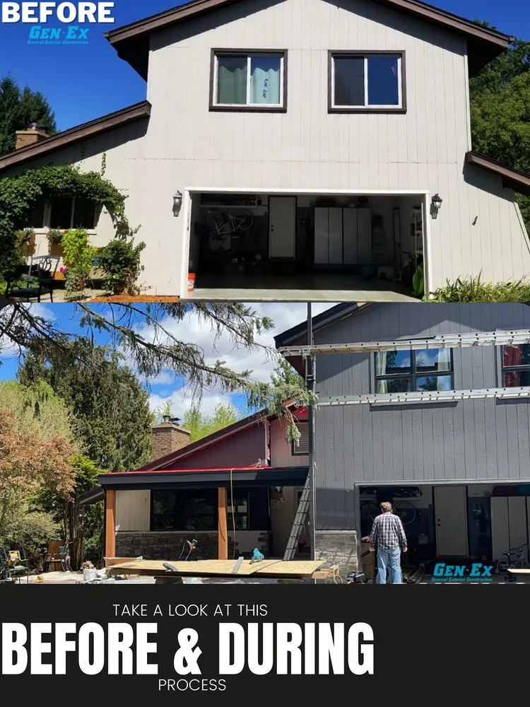 Slide of Gen Ex General Exterior Construction