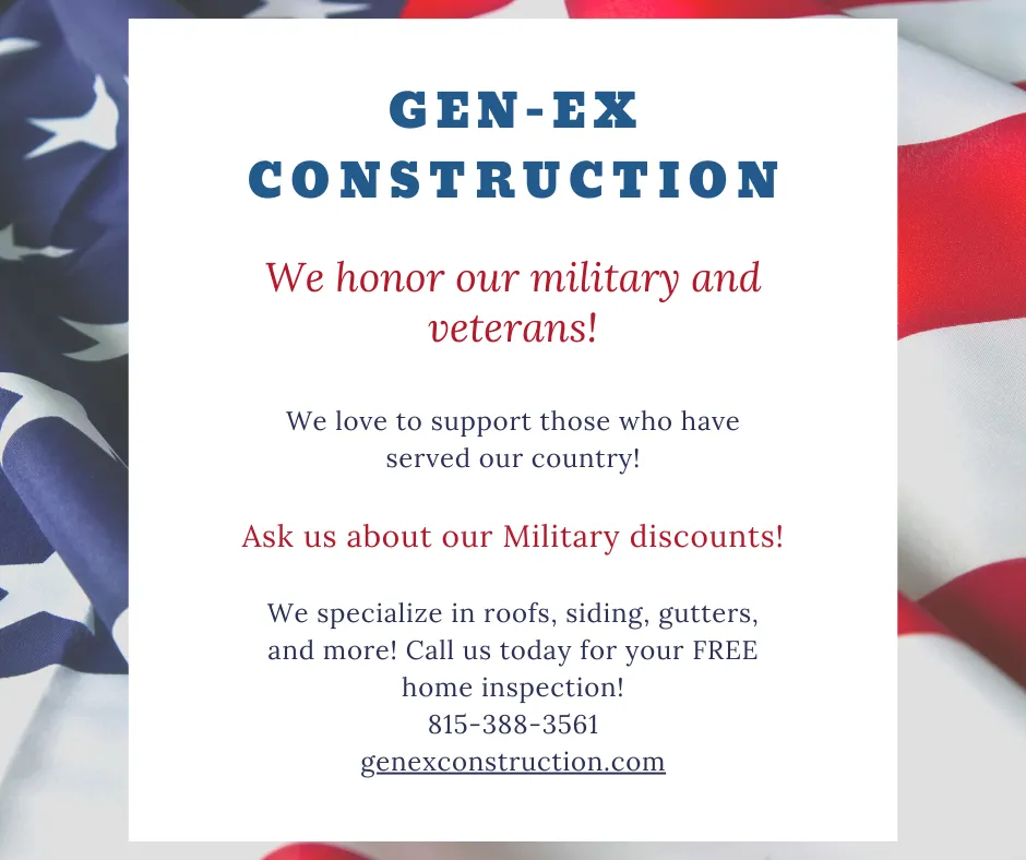 Slide of Gen Ex General Exterior Construction