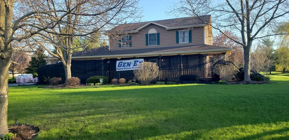 Slide of Gen Ex General Exterior Construction