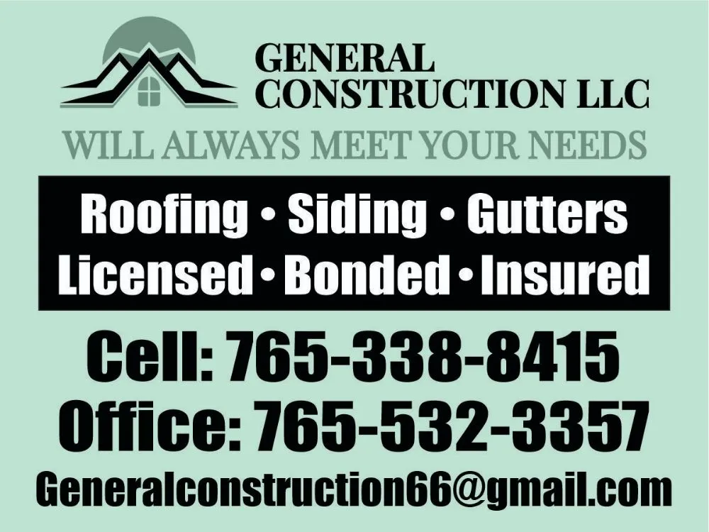 Reliable roof inspection in Indianapolis city (balance), IN by GENERAL CONSTRUCTION LLC