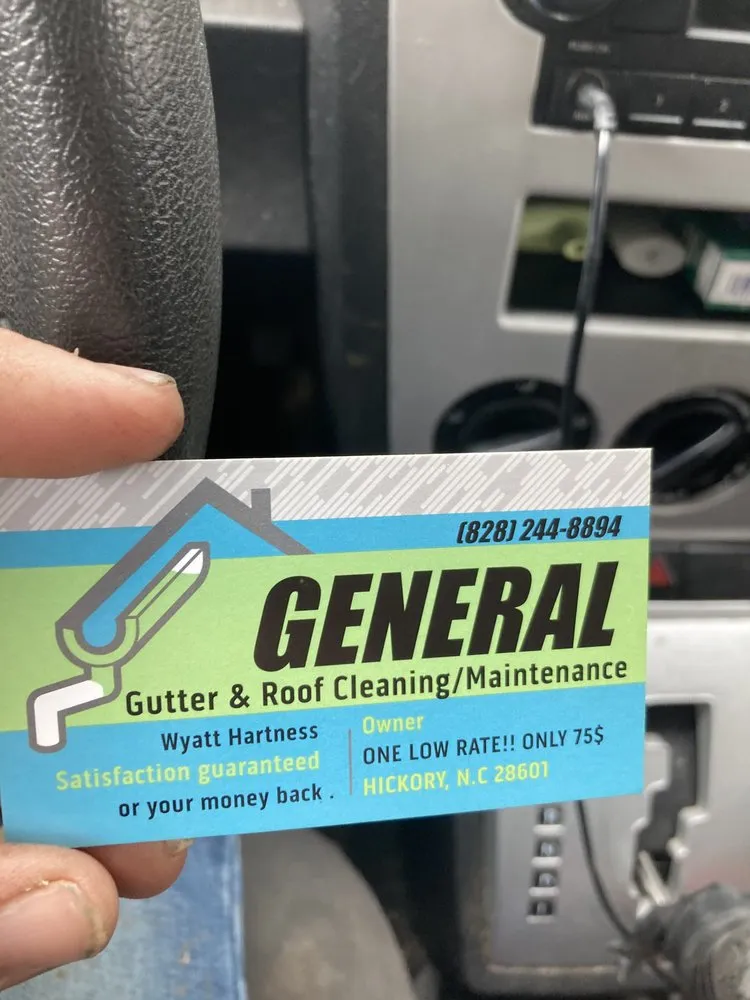 Slide of General gutter cleaning & roof maintenance