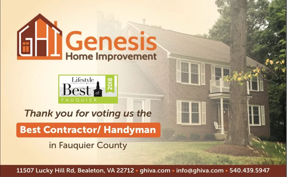 Trusted roof replacement experts serving Remington, VA - Genesis Construction Group