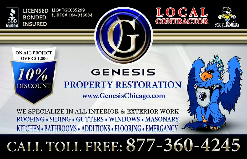 Slide of Genesis Property Restoration