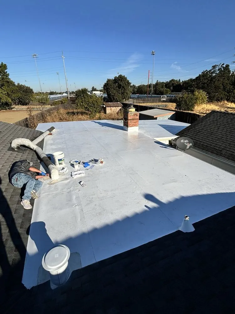 Professional roof installation in Hilmar, CA by Gentry Construction