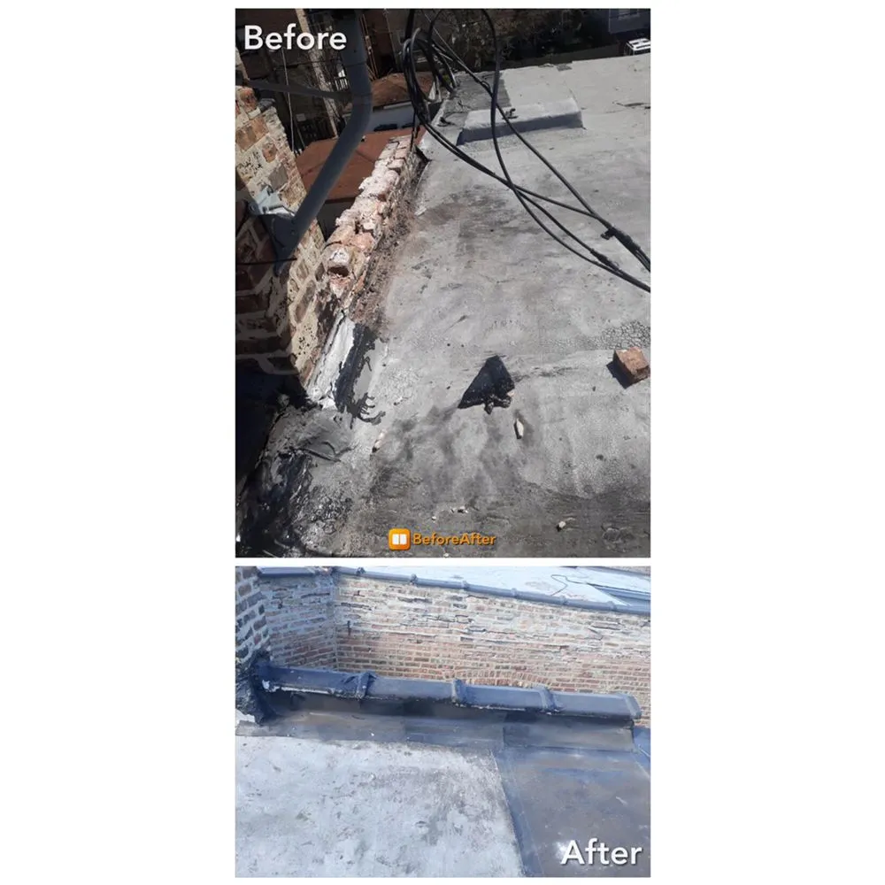 Slide of George Roofing & Masonry