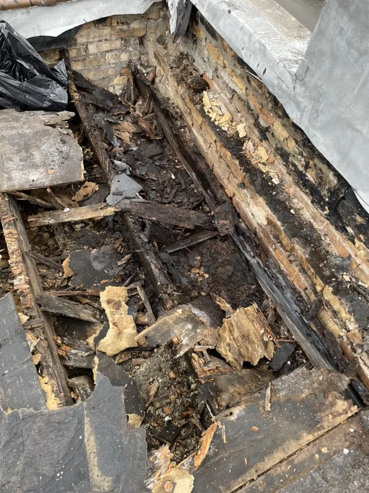 Slide of George Roofing & Masonry