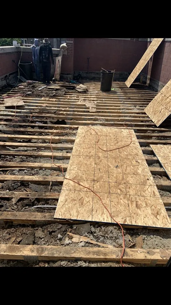 Slide of George Roofing & Masonry