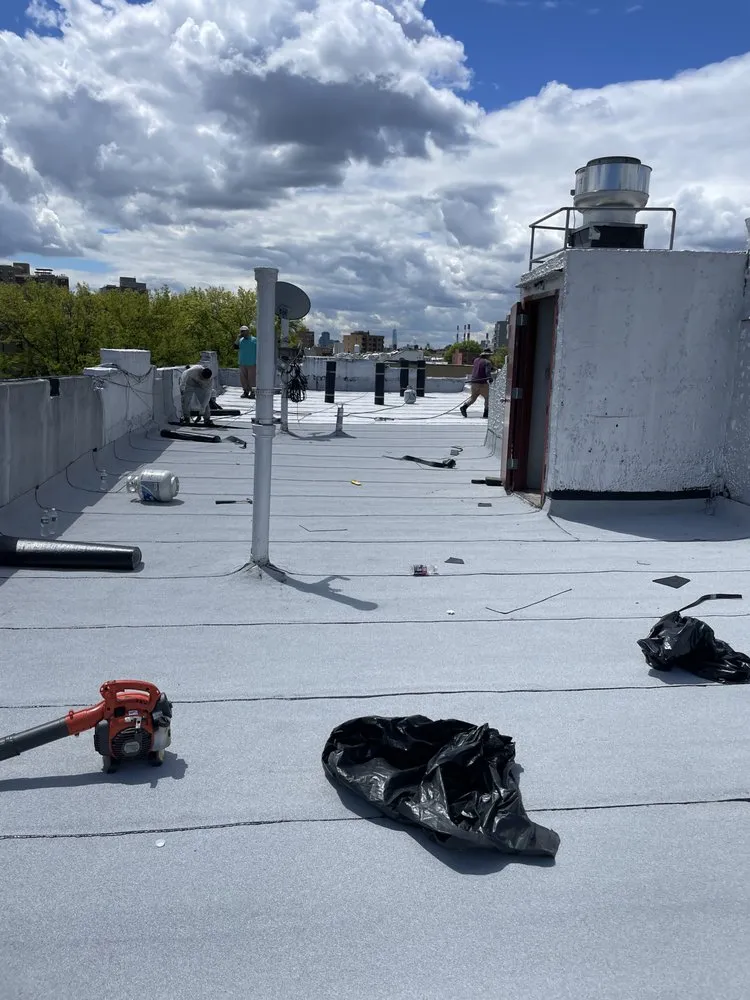 Slide of George's Roofing