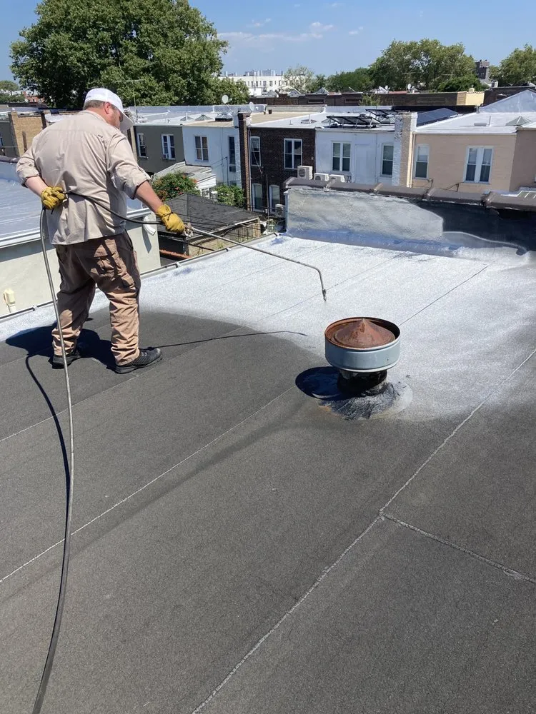 Slide of George's Roofing