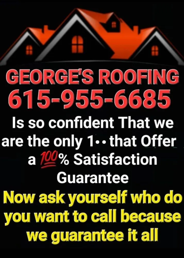Trusted shingle roofing service same-day service across Holladay, TN - George's Roofing