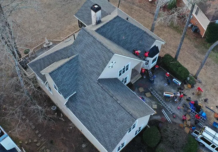 Slide of Georgia’s Best Roofer