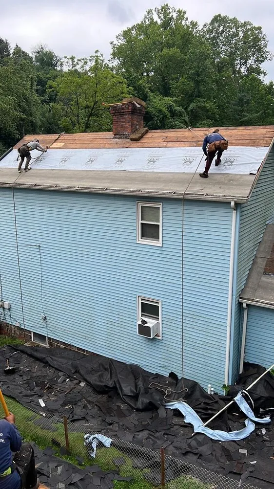 Reliable storm damage roof repair in Belle Vernon, PA by Geser
