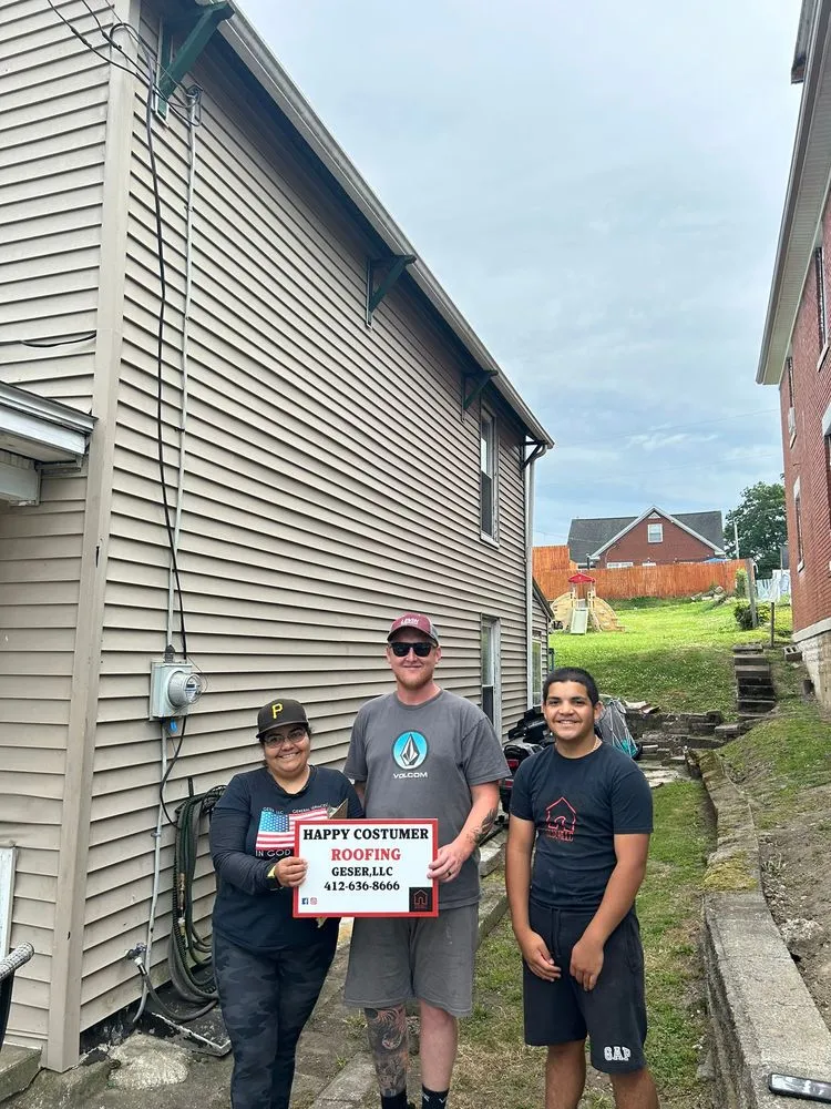 Top-rated roof replacement in Belle Vernon, PA - Geser