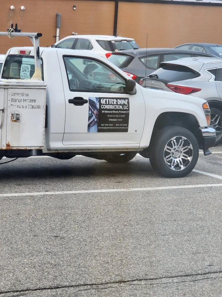 Slide of Getter Done Construction