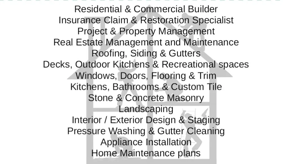 Slide of G&H Construction and Management