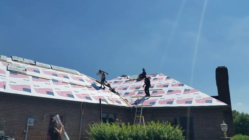 Slide of Giant Roofing & Guttering