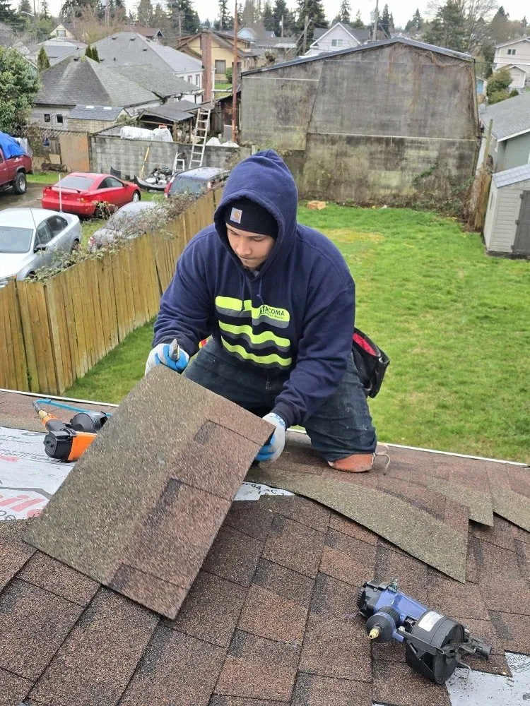 Slide of Giant Slayer Roofing