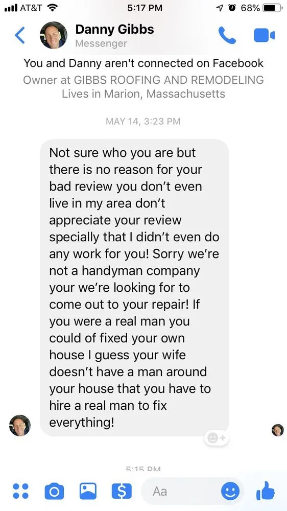 Slide of Gibbs Roofing and Remodeling