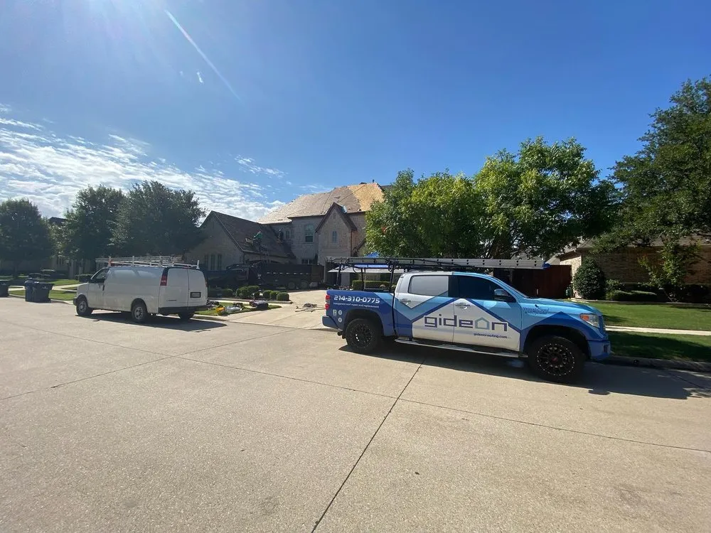 Slide of Gideon Roofing