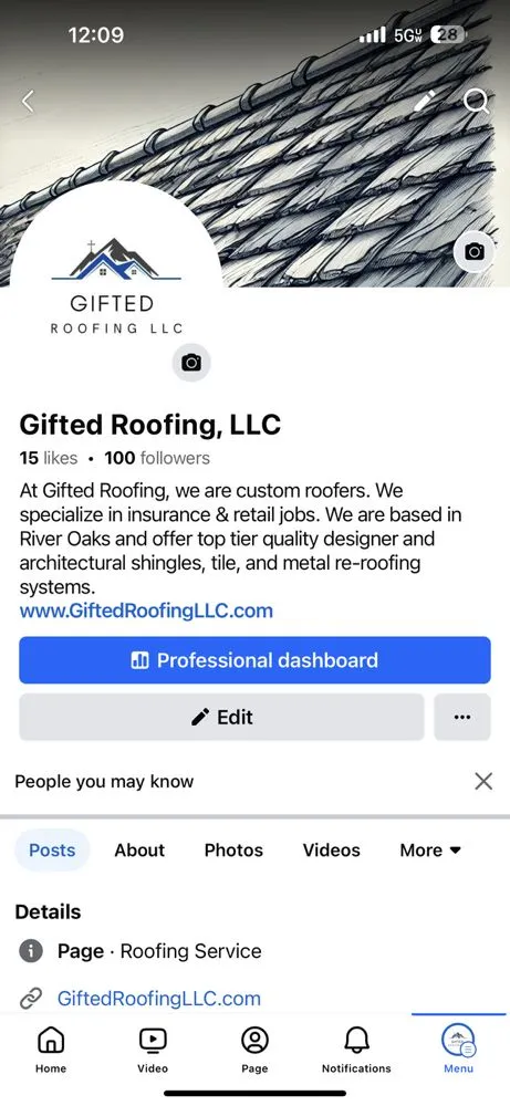 Slide of Gifted Roofing