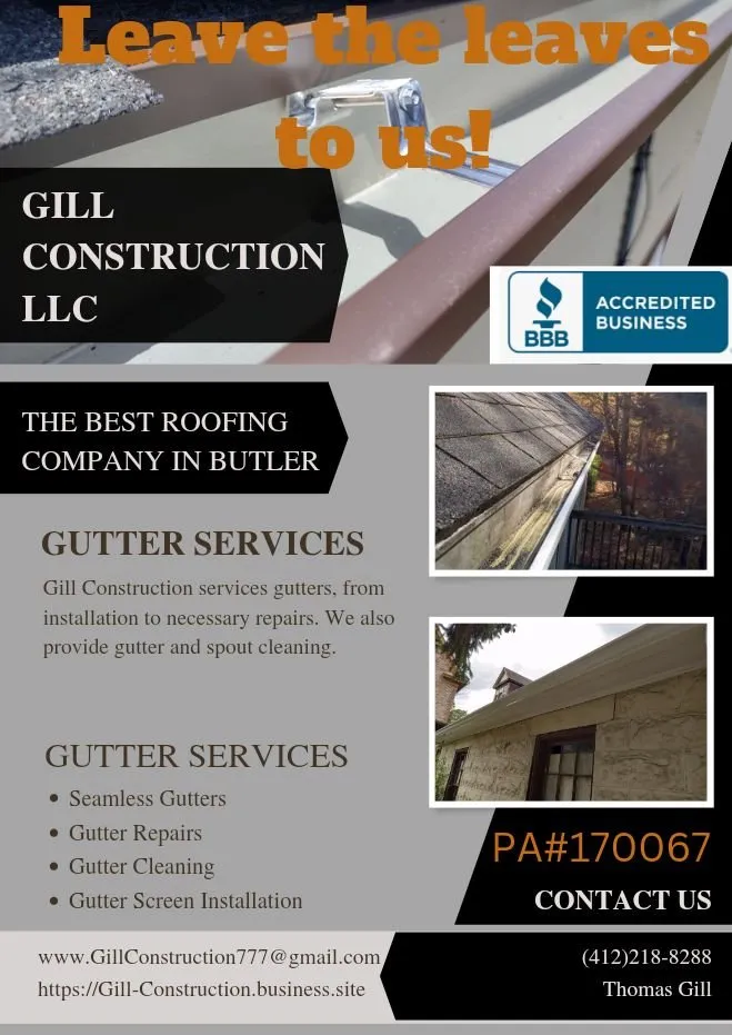 Emergency flat roof repair in Lyndora, PA - Gill Construction
