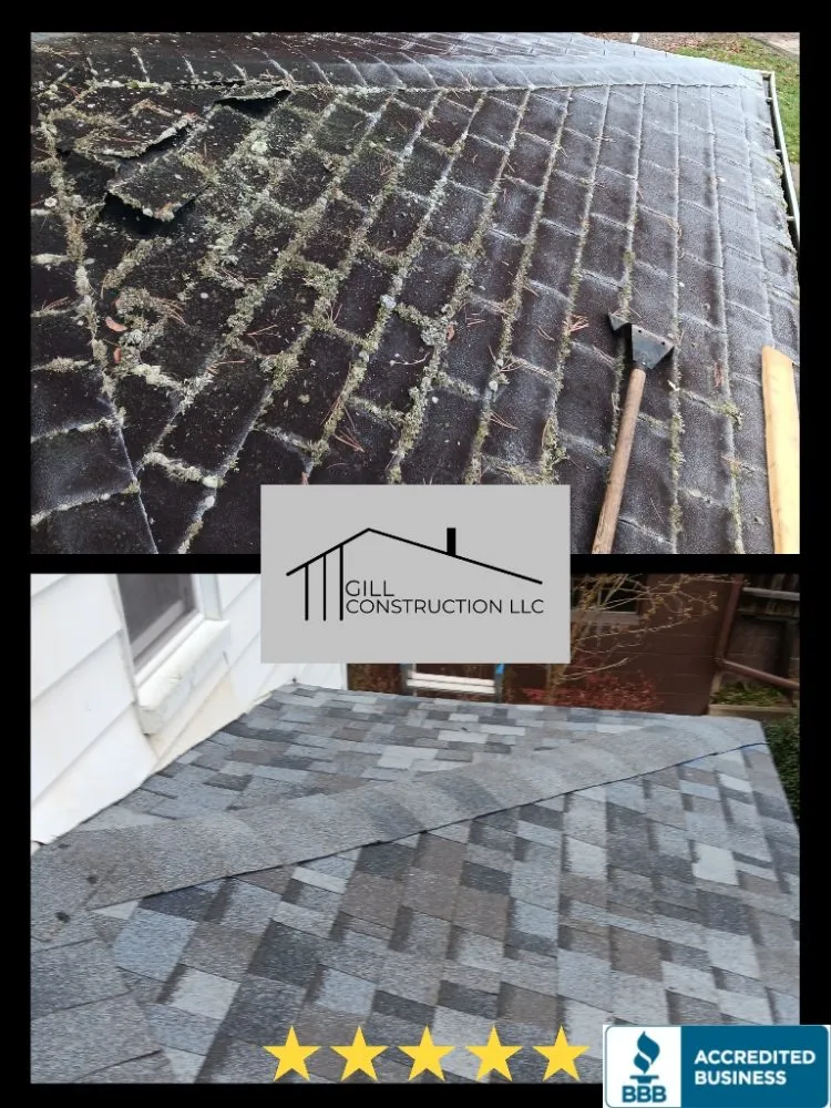 Trusted roof leak repair in Lyndora, PA by Gill Construction