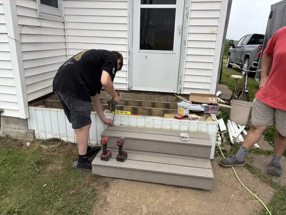 Local storm damage roof repair in Packwood, IA by Gillum Construction & Properties