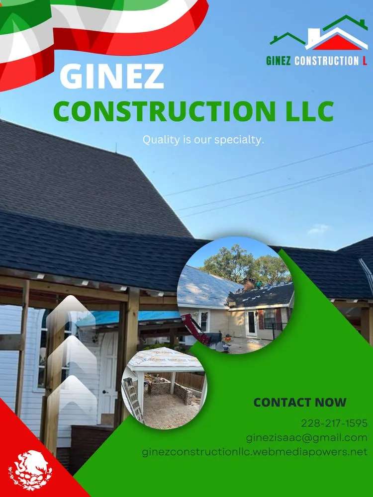 Slide of Ginez Construction