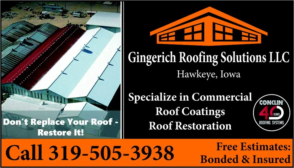 Top-rated roof inspection in Hazleton, IA by Gingerich Roofing Solutions