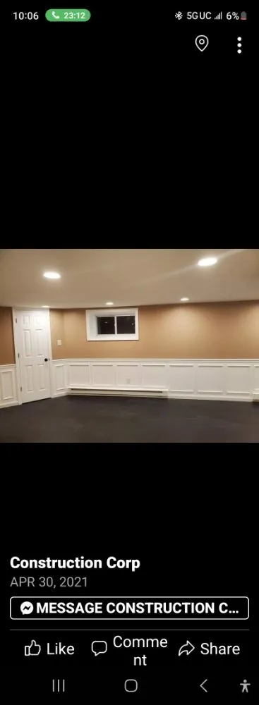 Slide of Giovanniello Construction