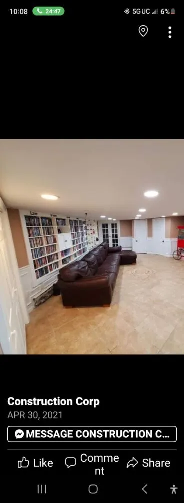 Slide of Giovanniello Construction