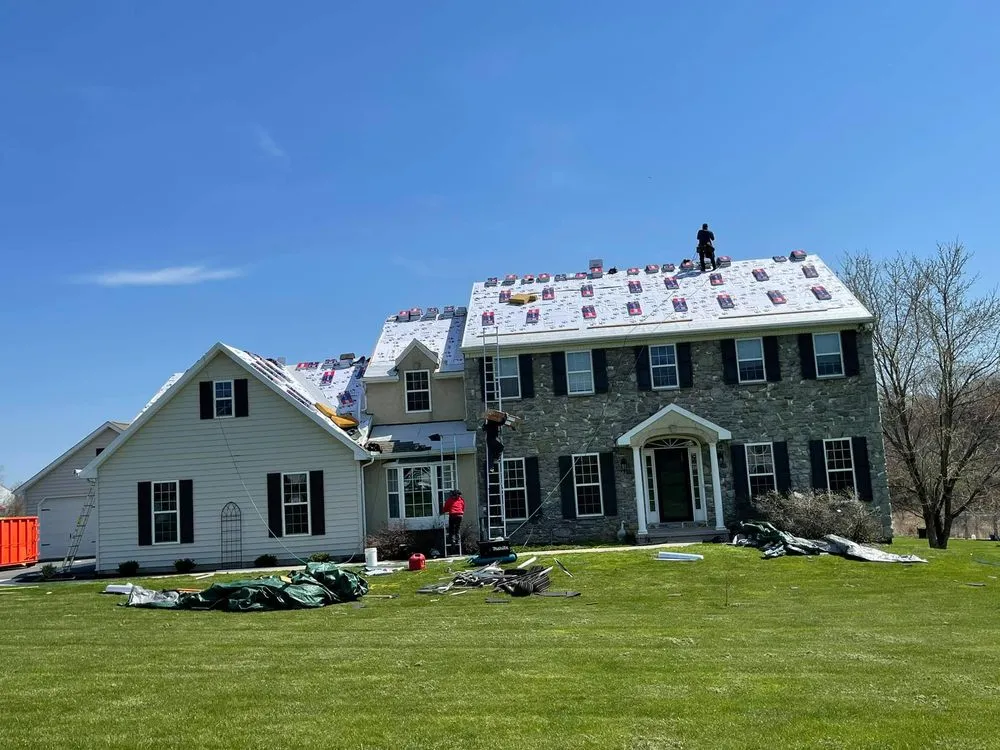Licensed metal roofing installation for homes in Ottsville, PA by G&K Gutters & Roofing