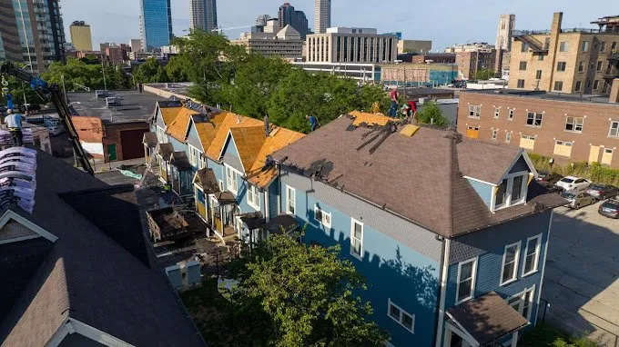 Slide of Gladiator Roofing & Restoration