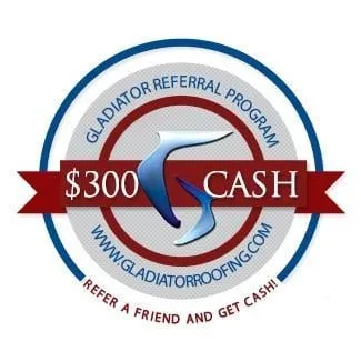 Gladiator Roofing and Construction Logo