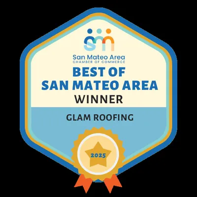 Glam Roofing Logo