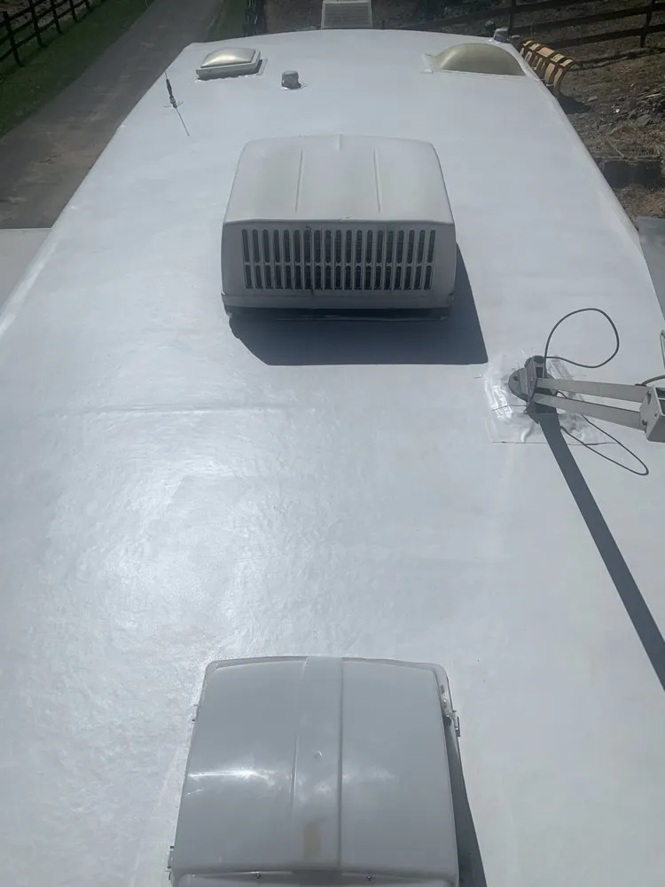 Slide of Glamper Construction