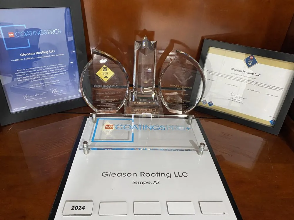 Slide of Gleason Roofing