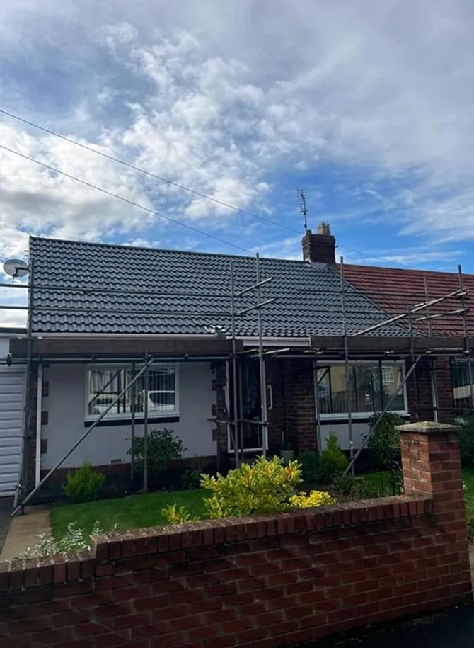 Slide of Glenville Roofing