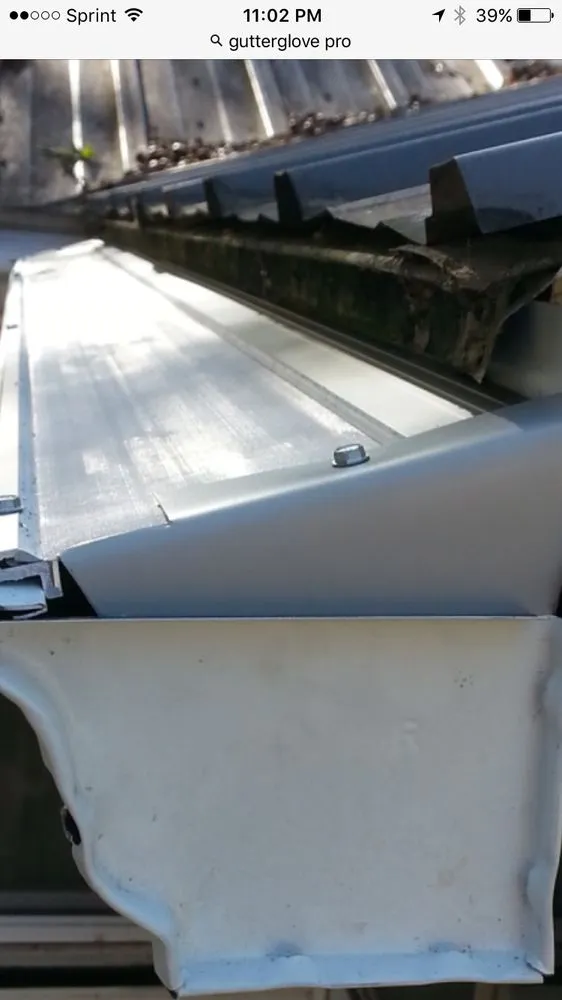 Slide of GLH Gutter Guards