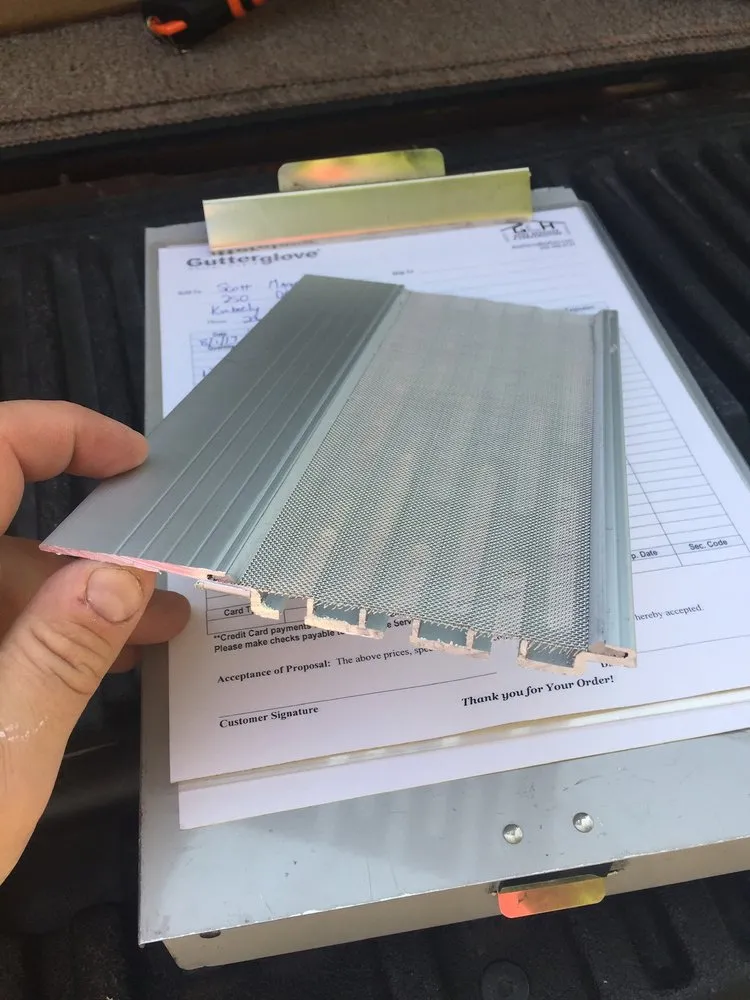 Slide of GLH Gutter Guards