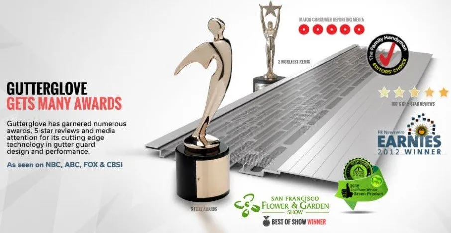 Slide of GLH Gutter Guards