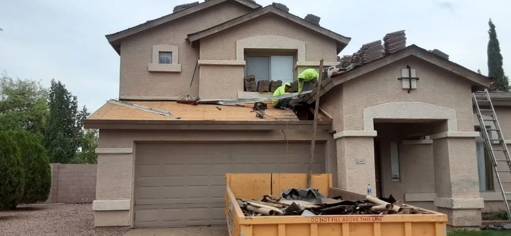 Slide of GLM Roofing