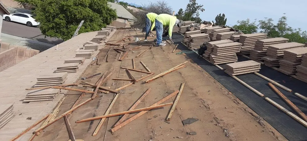 Slide of GLM Roofing