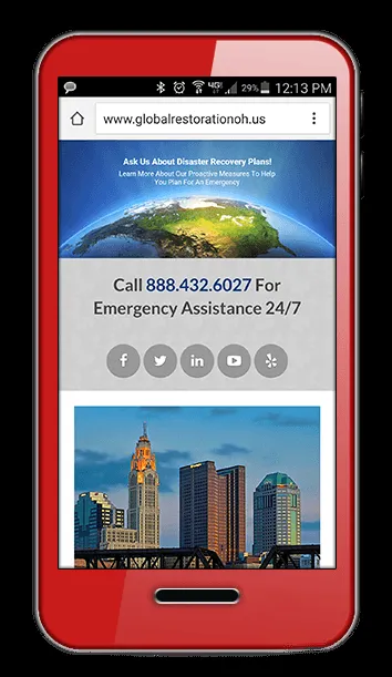 Slide of Global Restoration