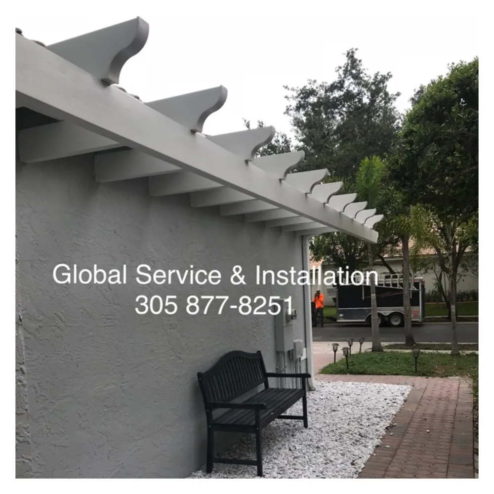 Slide of Global Service & Installation