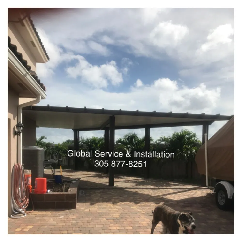 Slide of Global Service & Installation