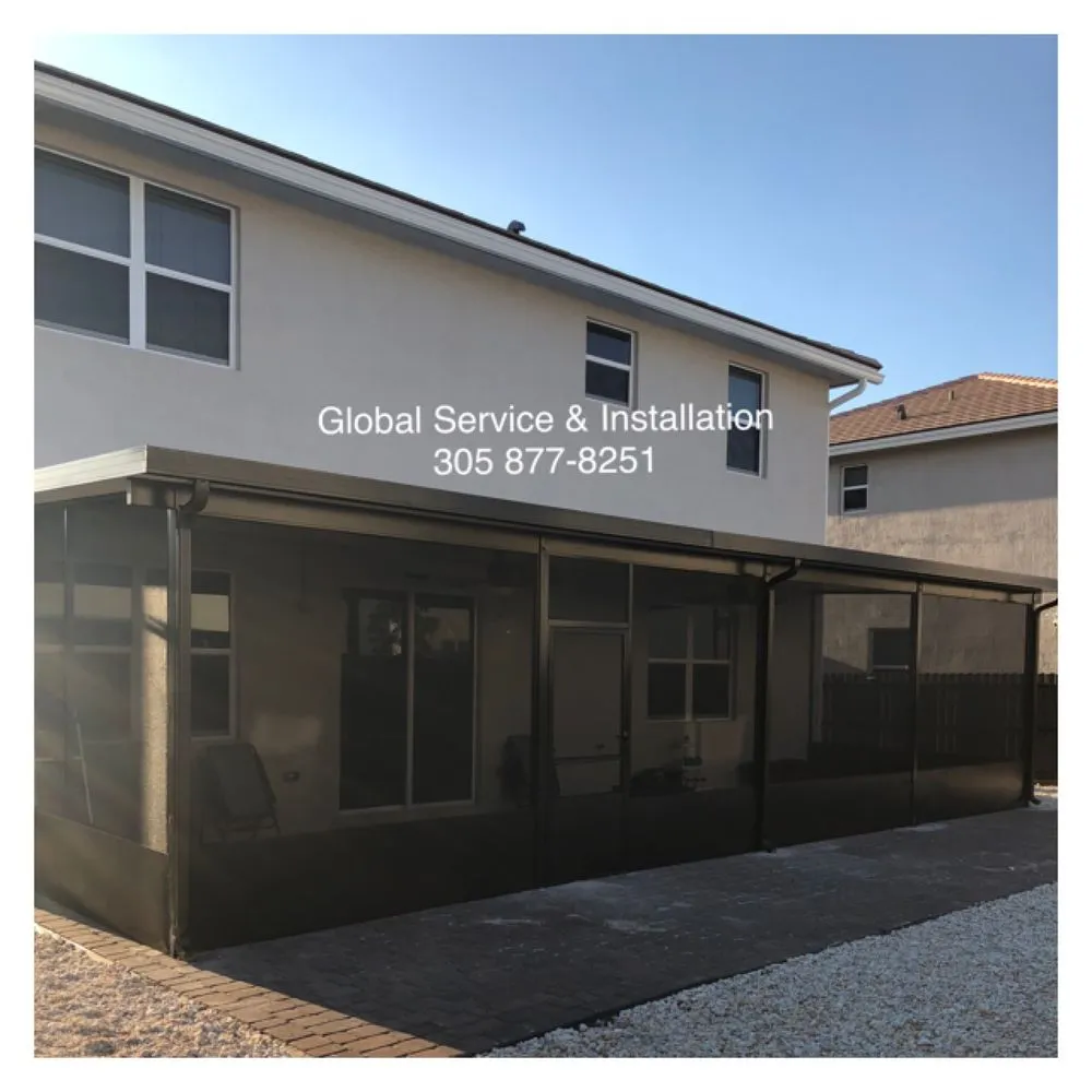 Slide of Global Service & Installation