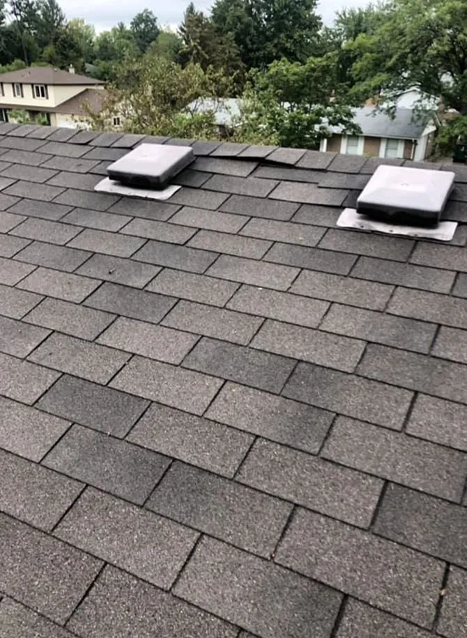 Slide of Globeville Roofing